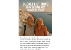 Get Exclusive Discounts on Travel Deals Worldwide