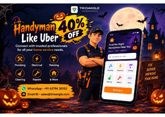 Handyman App Like Uber – AI & Flutter | 40% OFF Halloween