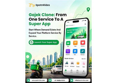 Gojek Clone App for Entrepreneurs | Launch a Multi-Service Platform